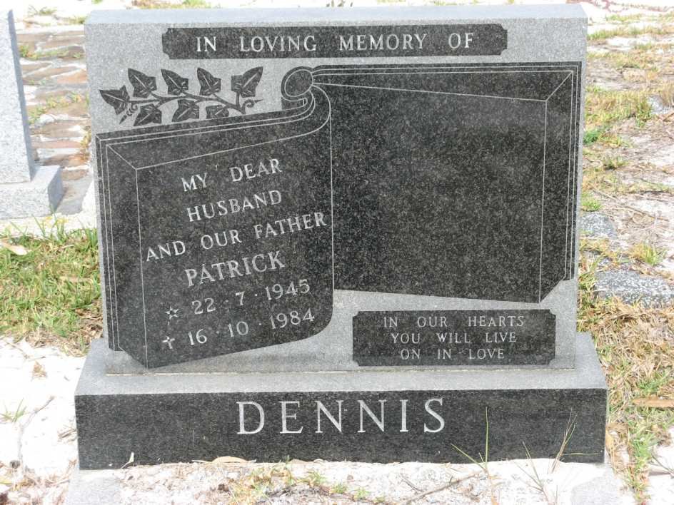 DENNIS Patrick 1945-1984