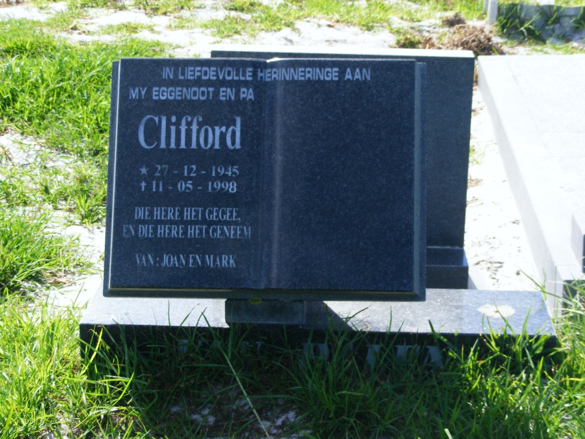 DALEN Clifford, van 1945-1998