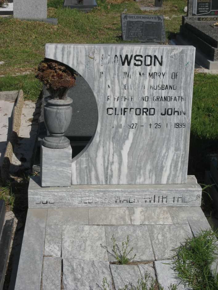 DAWSON Clifford John 1927-1999
