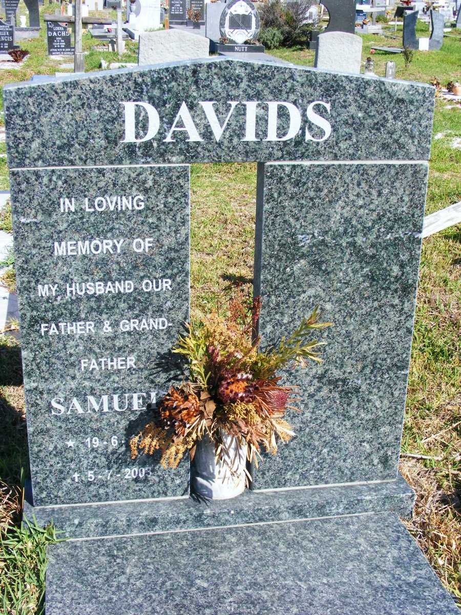 DAVIDS Samuel ?-2003