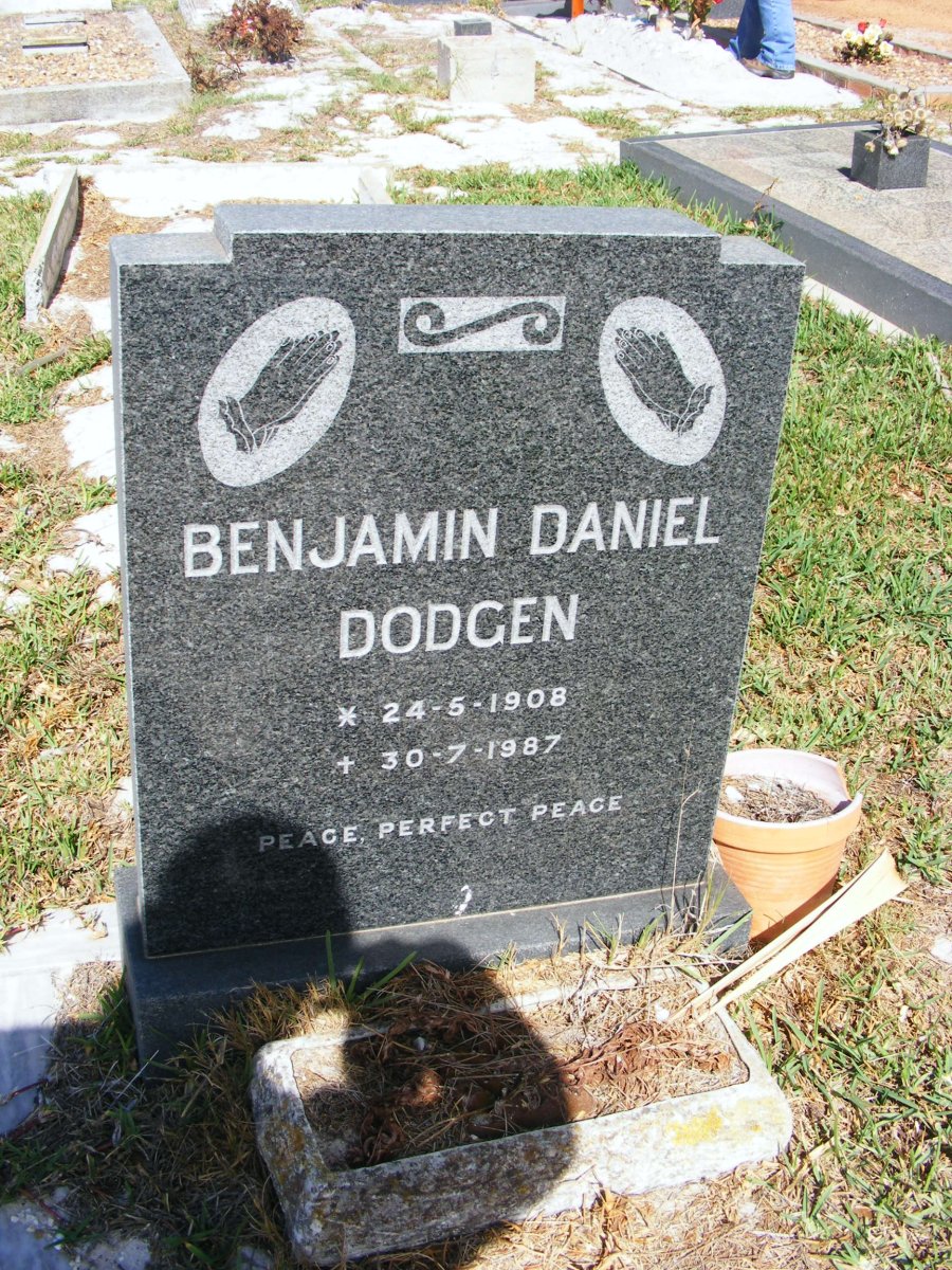 DODGEN Benjamin Daniel 1908-1987