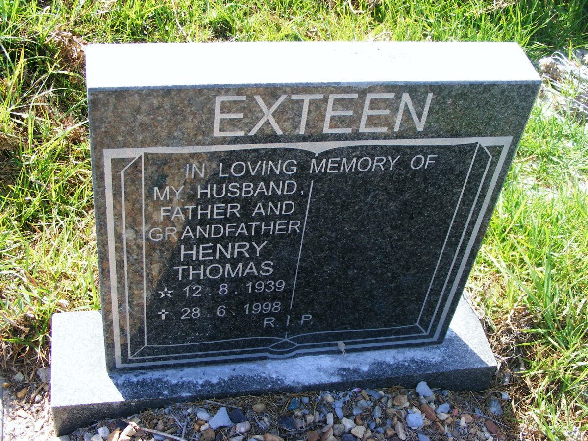 EXTEEN Henry Thomas 1939-1998