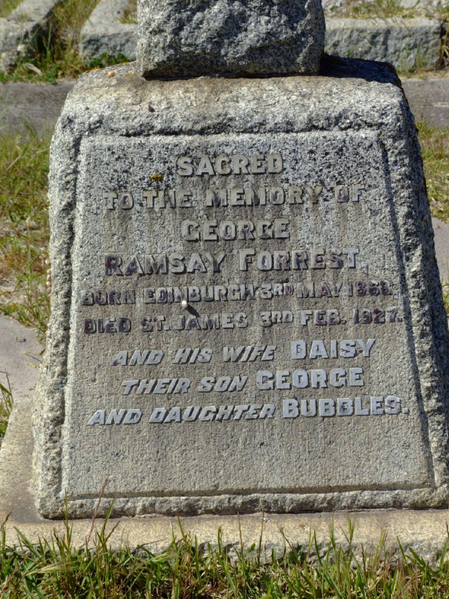 FORREST George Ramsey 1868-1927 &amp; Daisy