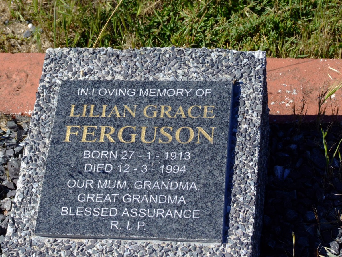 FERGUSON Lilian Grace 1913-1994
