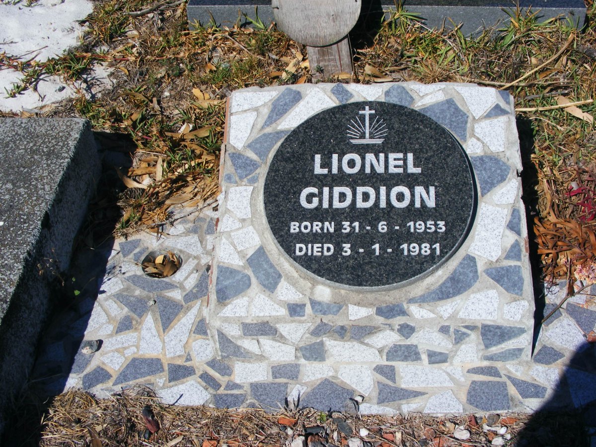 GIDDION Lionel 1953-1981