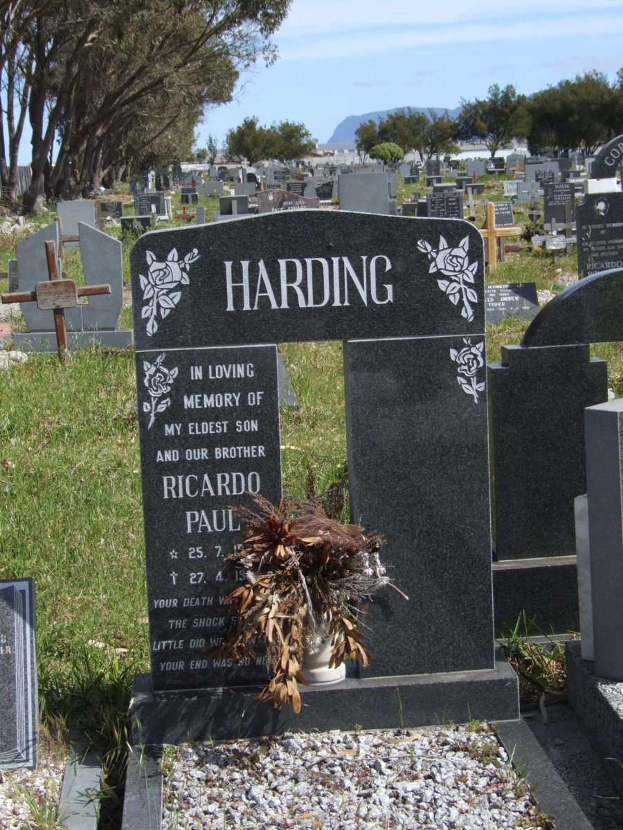 HARDING Ricardo Paul