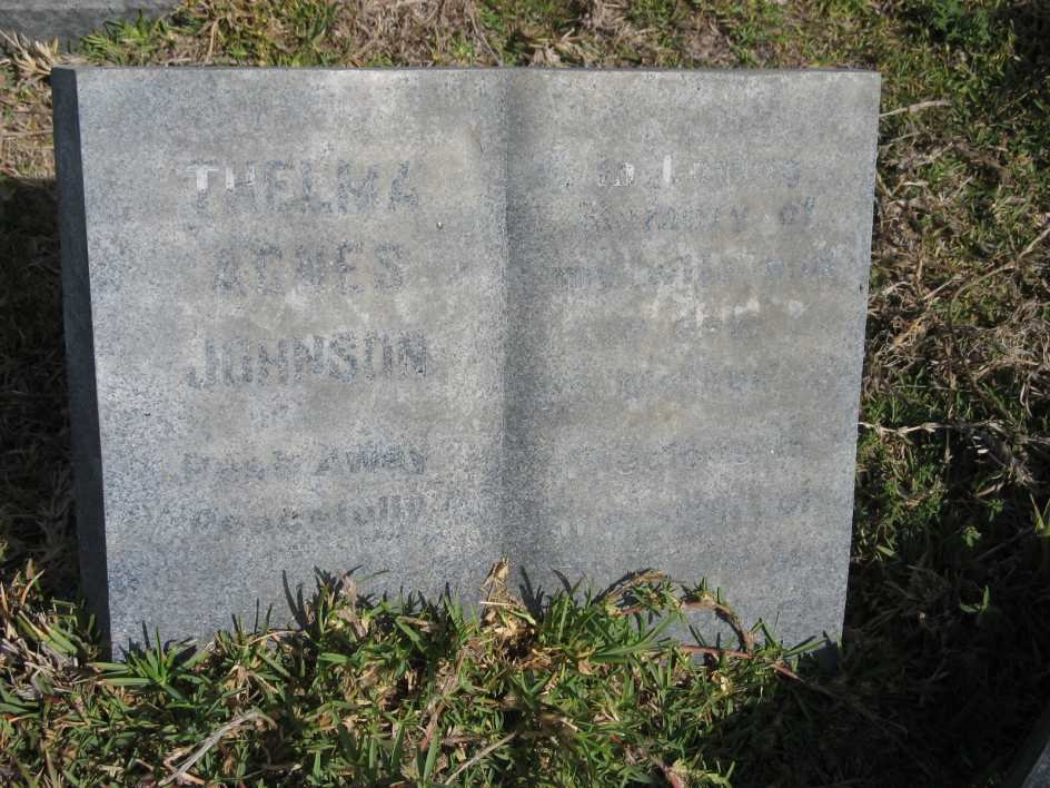 JOHNSON Thelma Agnes
