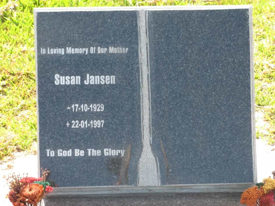 JANSEN Susan 1929-1997