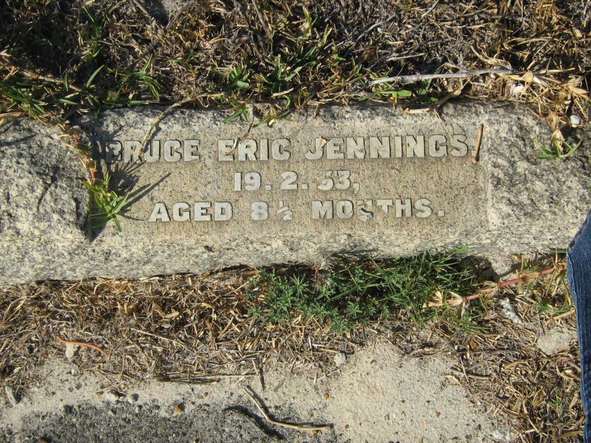 JENNINGS Bruce Eric -1953