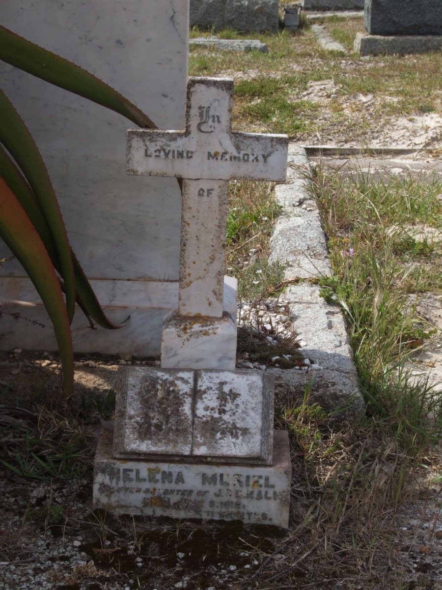 KALIS Helena Muriel -191?