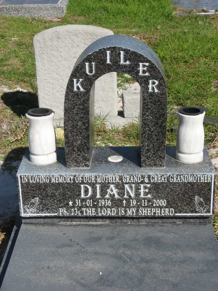 KUILER Diane 1936-2000