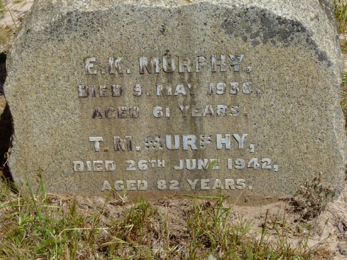 MURPHY E.K. -1936 :: MURPHY T.M. -1942