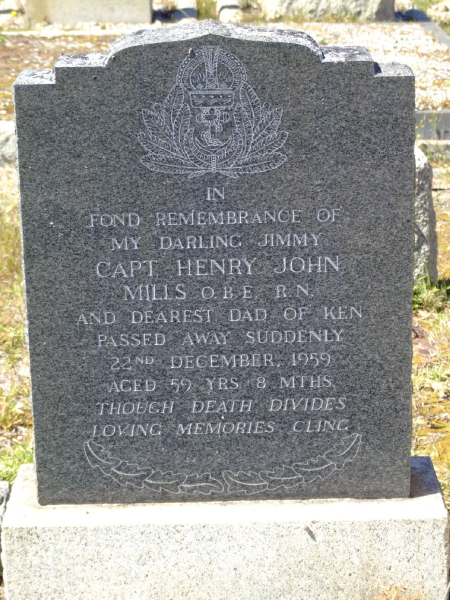 MILLS Henry John -1959