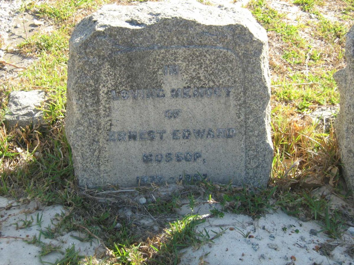 MOSSOP Ernest Edward
