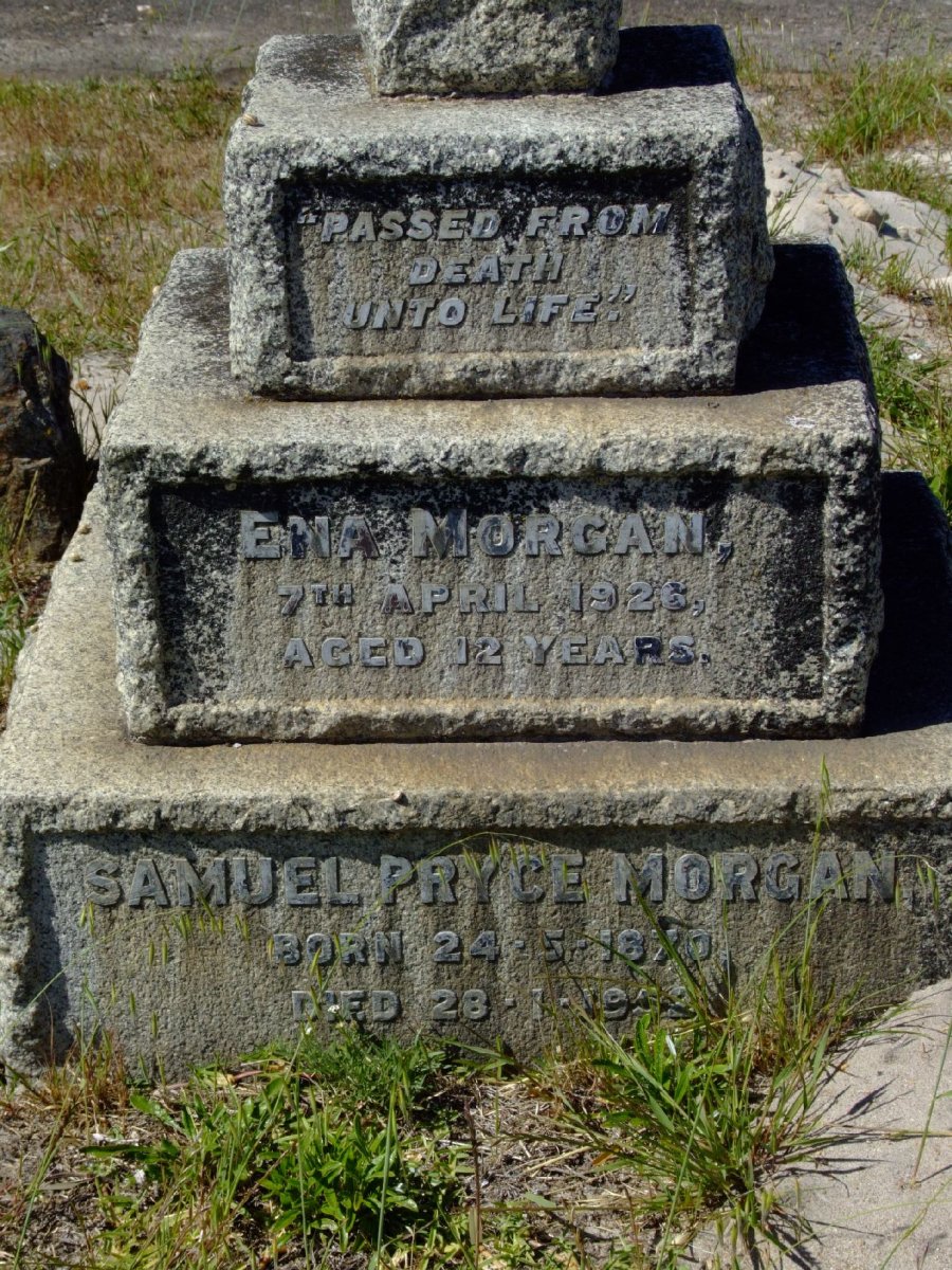 MORGAN Samuel Pryce 1870-1952 :: MORGAN Ena -1926