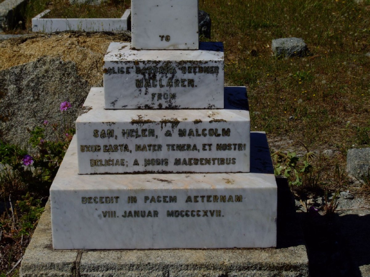 MACLAREN Alice Barbara Brebner