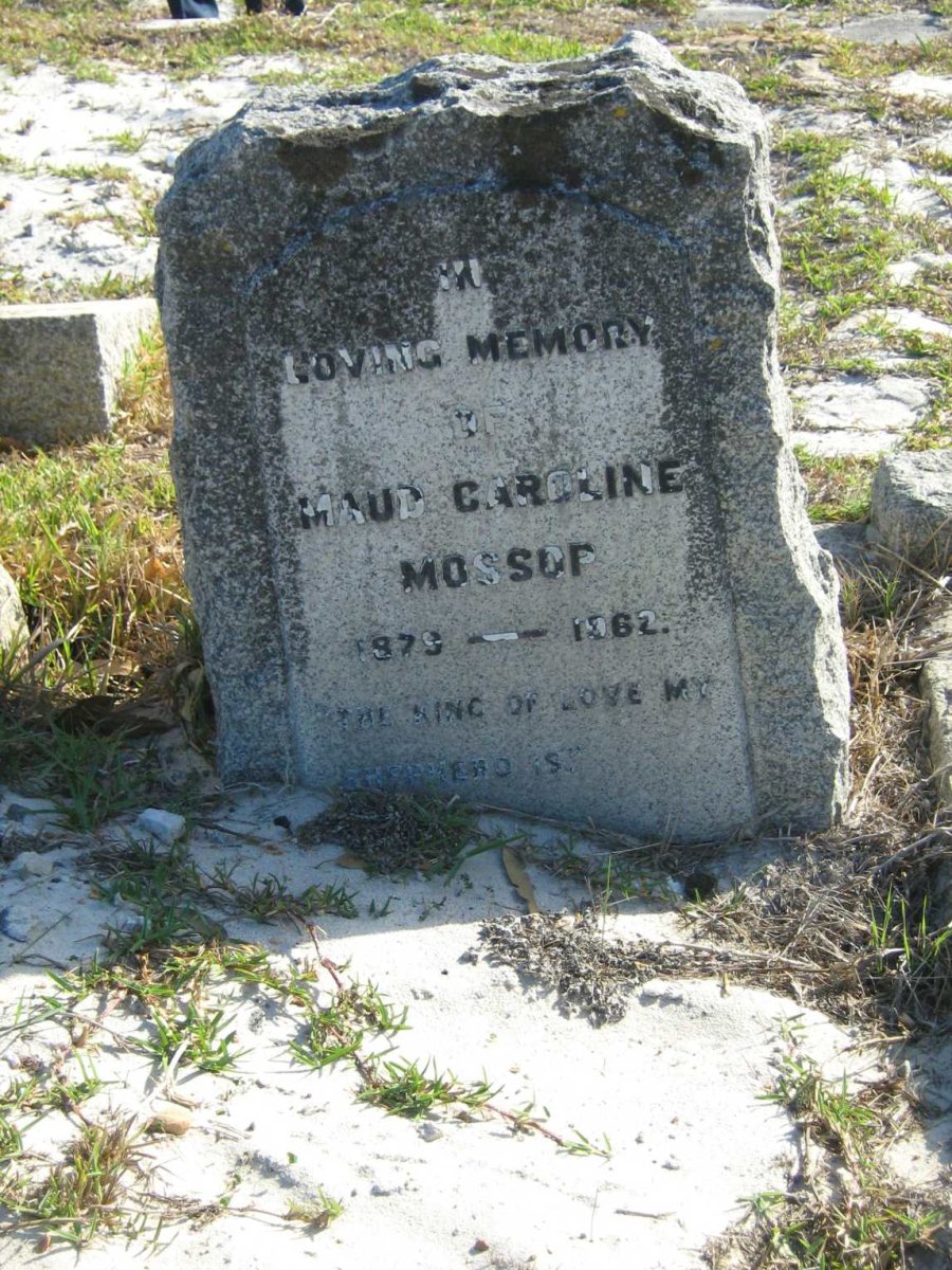 MOSSOP Maud Caroline 1879-1962