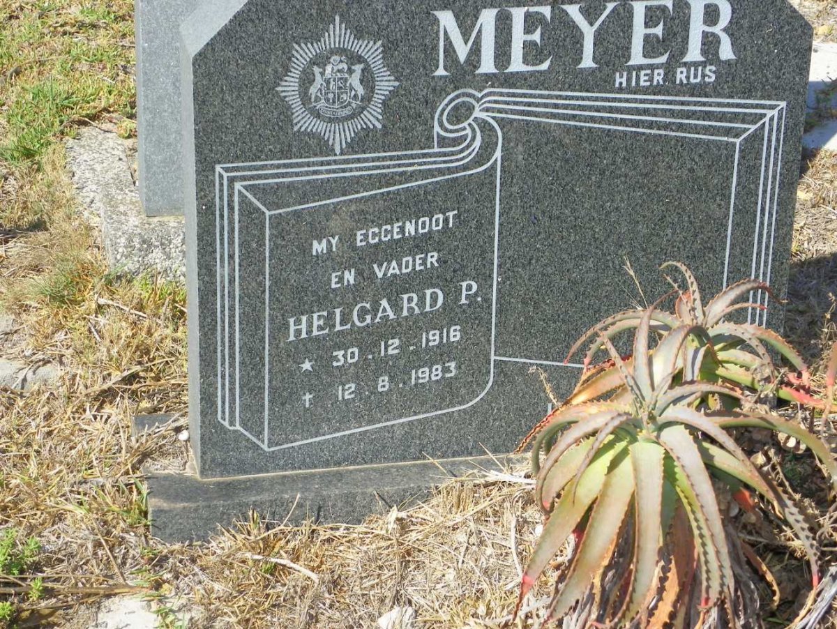 MEYER Helgard P. 1916-1983