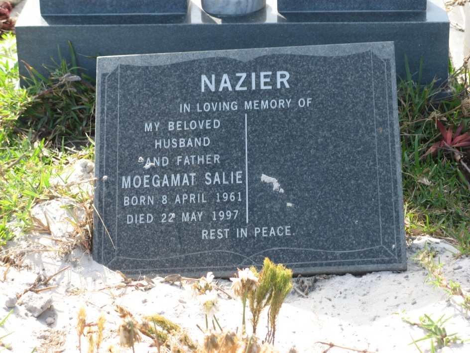NAZIER Moegamat Salie 1961-1997