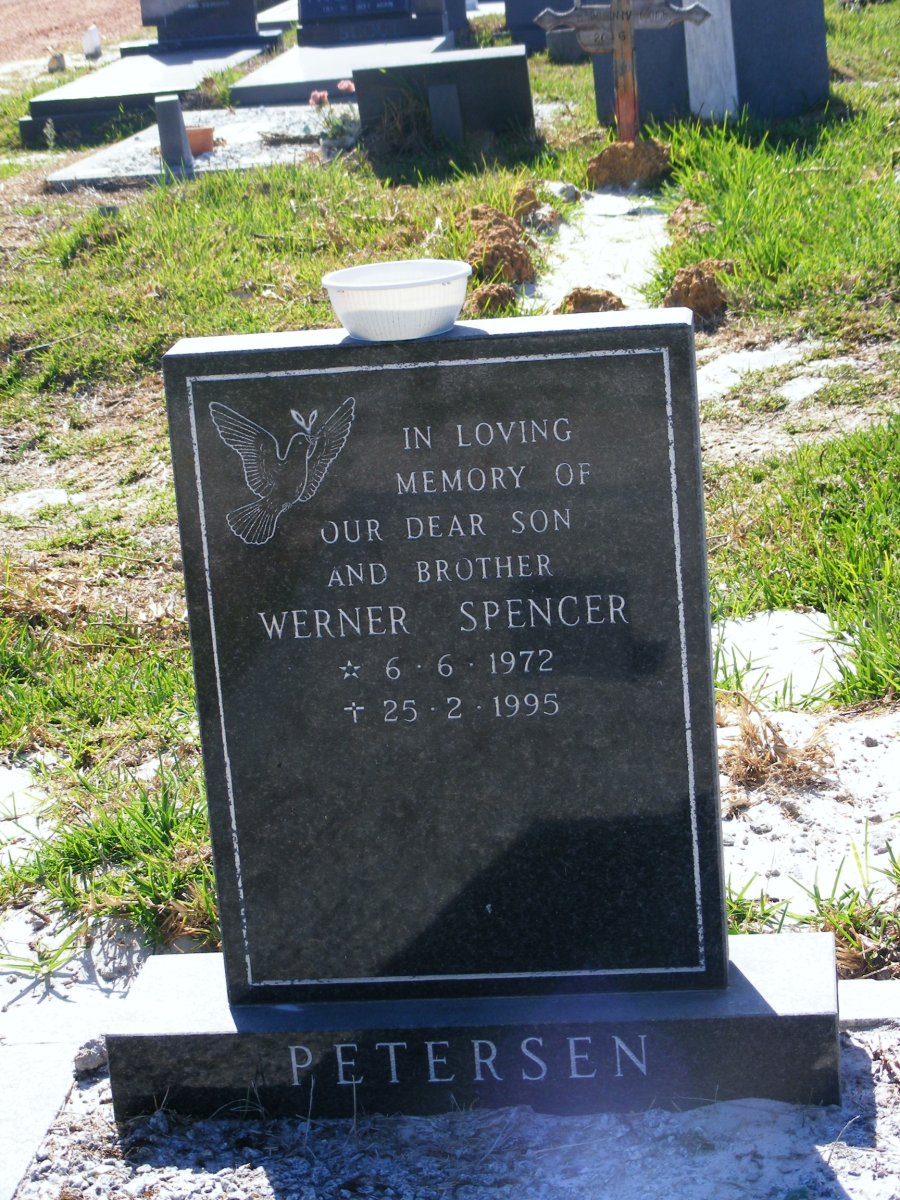 PETERSEN Werner Spencer 1972-1995