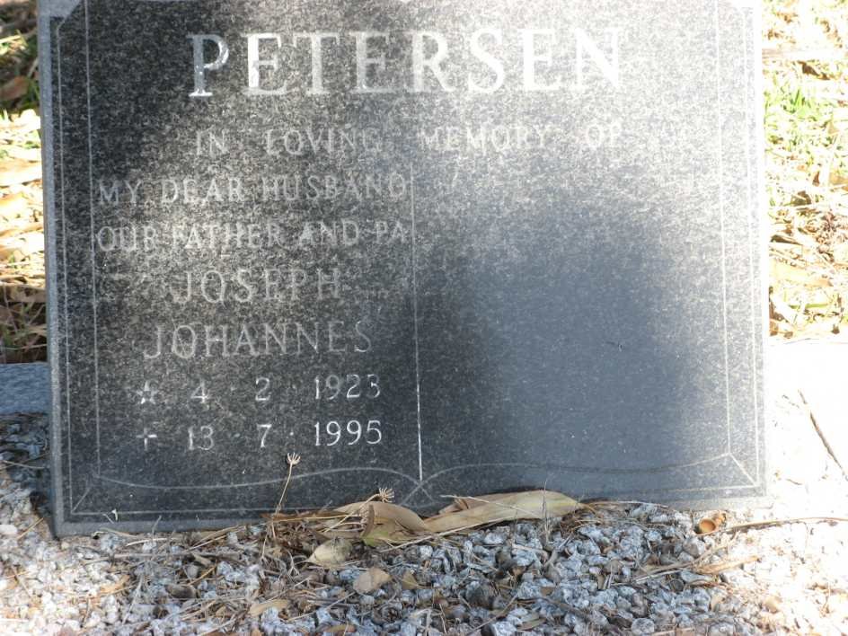 PETERSEN Joseph Johannes 1923-1995