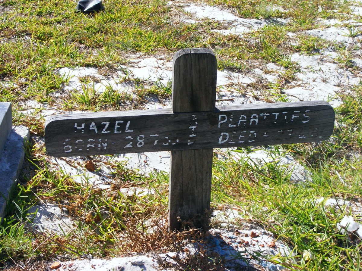 PLAATJIES Hazel 195?-2004
