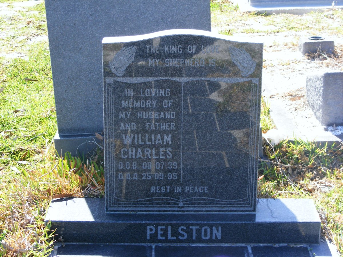 PELSTON William Charles 1939-1995