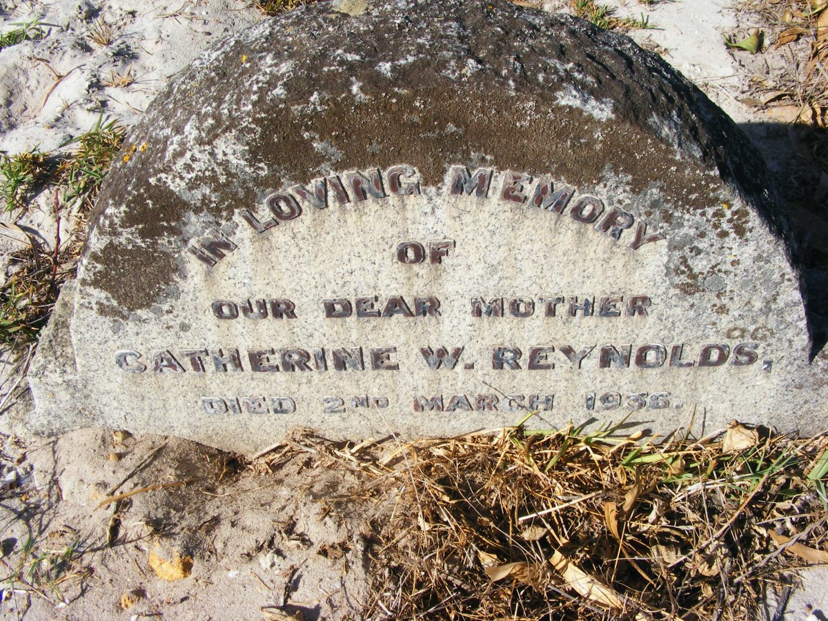 REYNOLDS Catherine W. -1936