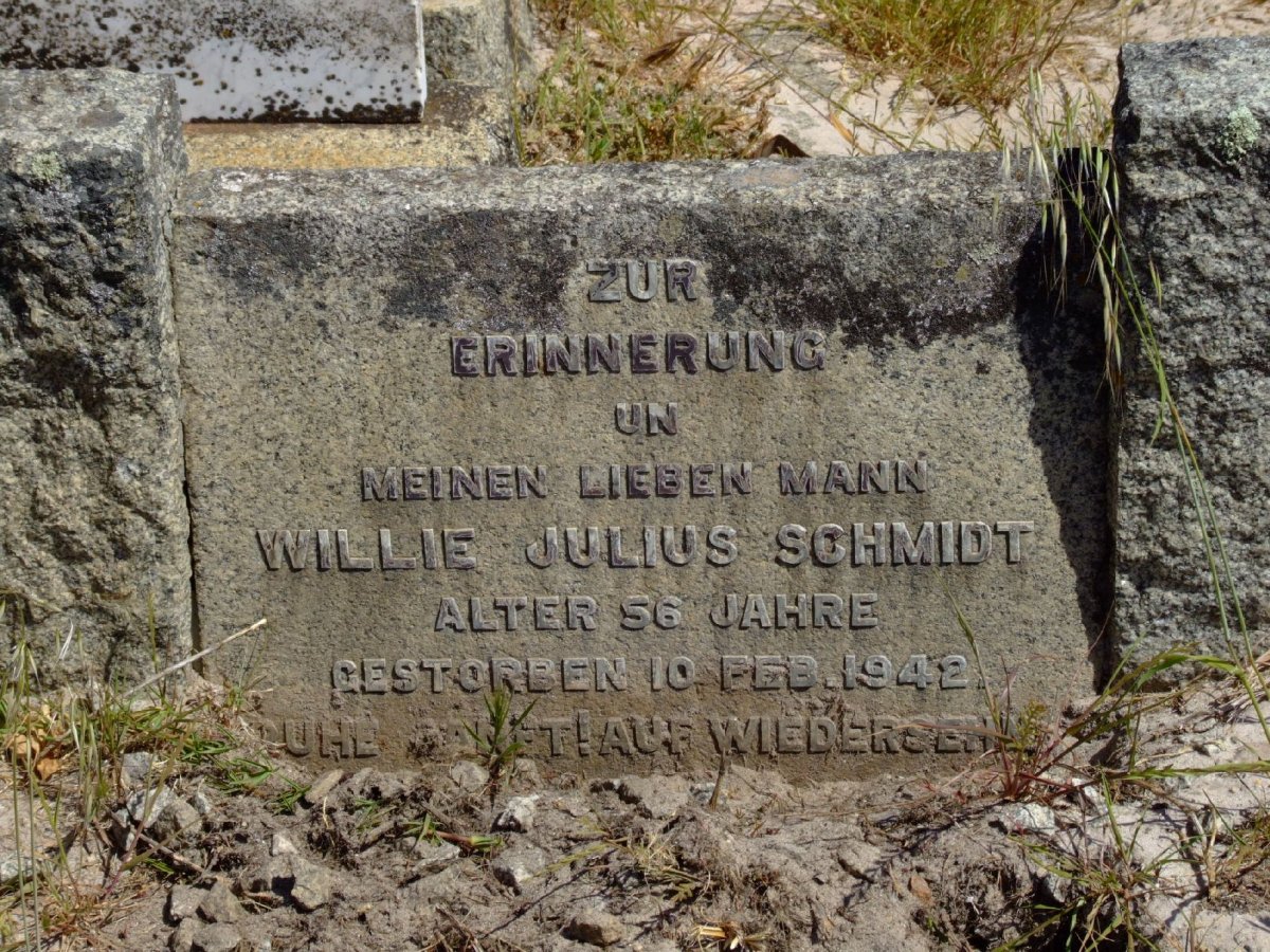 SCHMIDT Willie Julius -1942