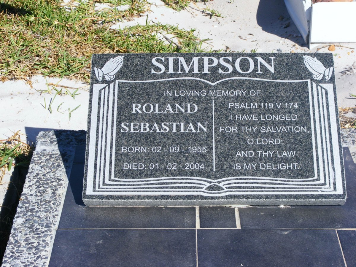SIMPSON Roland Sebastian 1955-2005