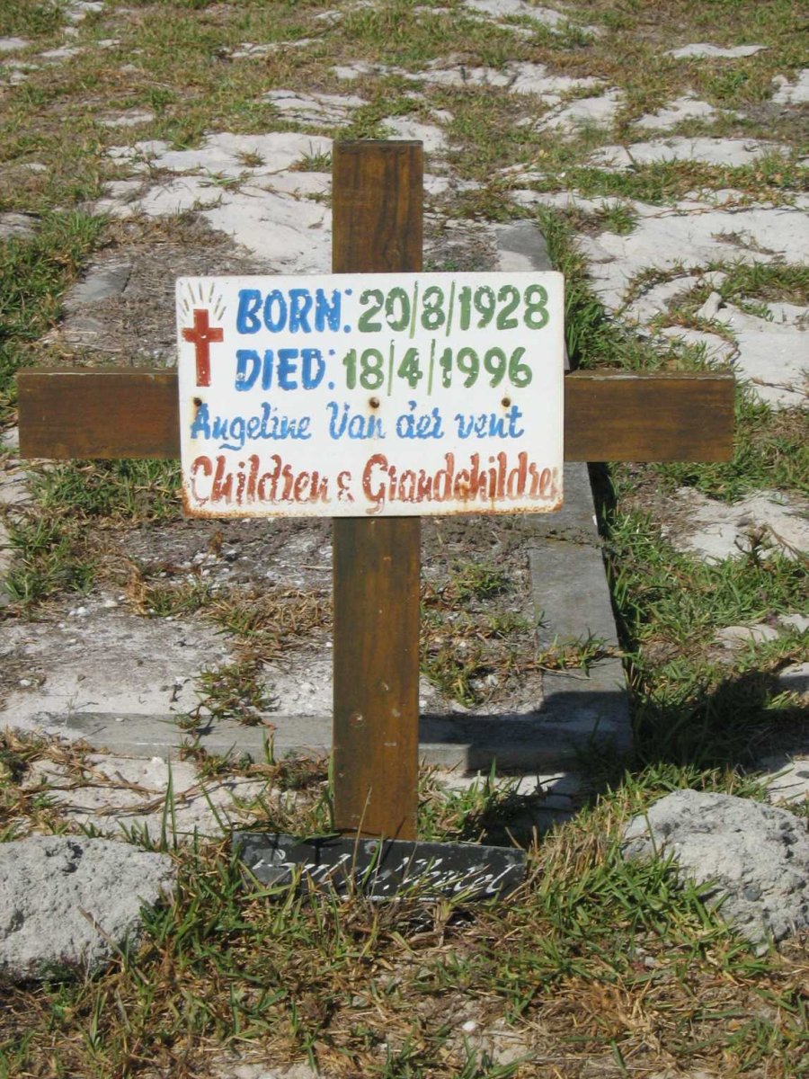 VENT Angeline, van der 1928-1996
