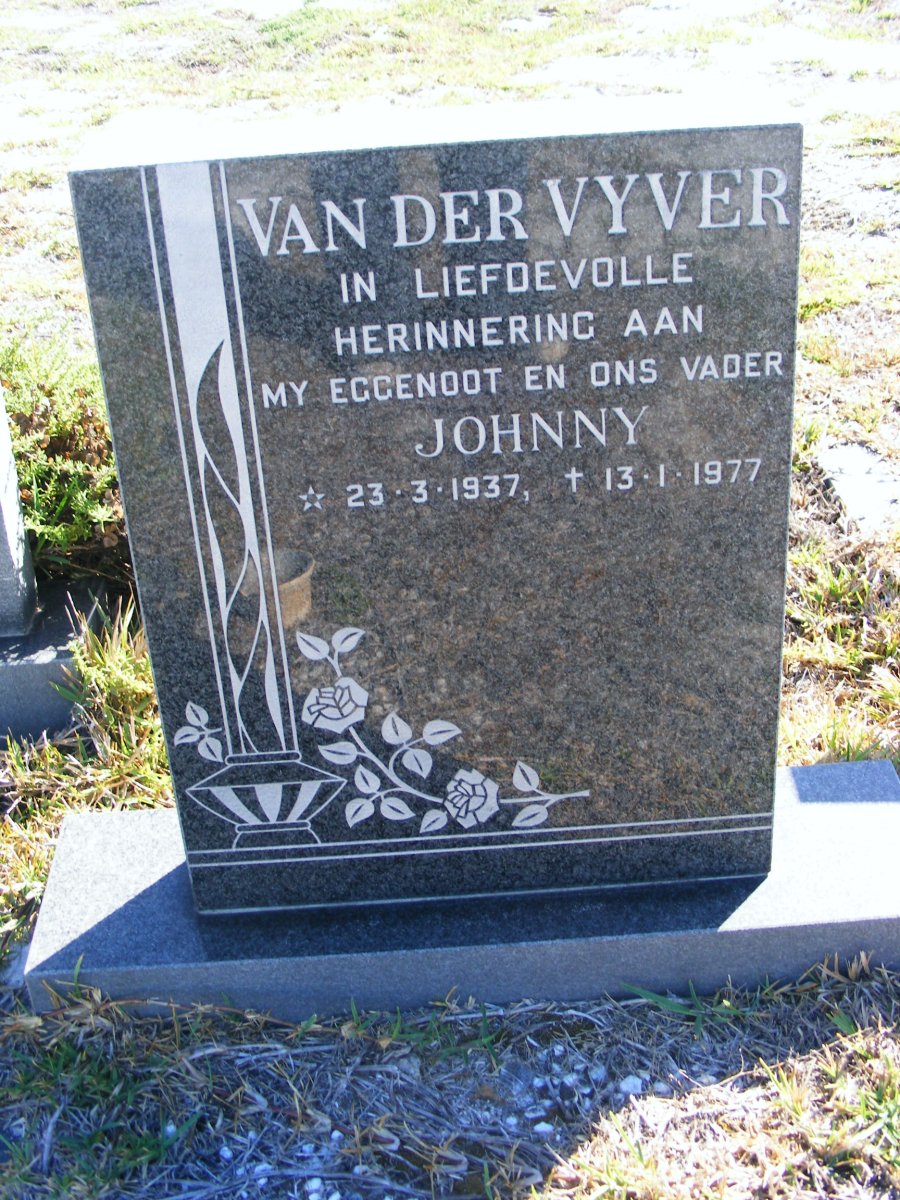 VYVER Johnny, van der 1937-1977