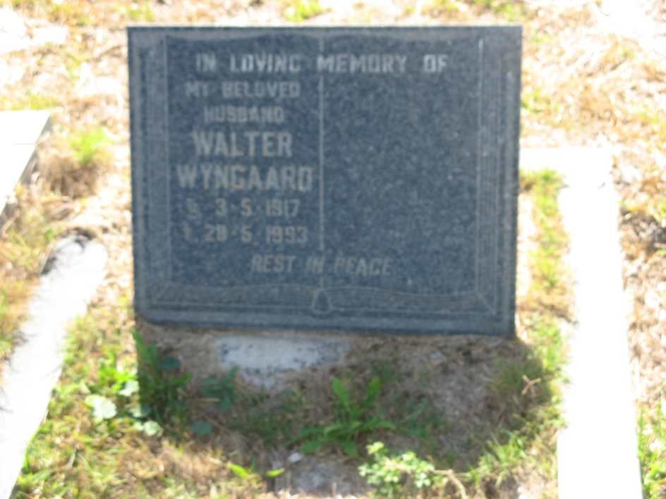 WYNGAARD Walter 1917-1993