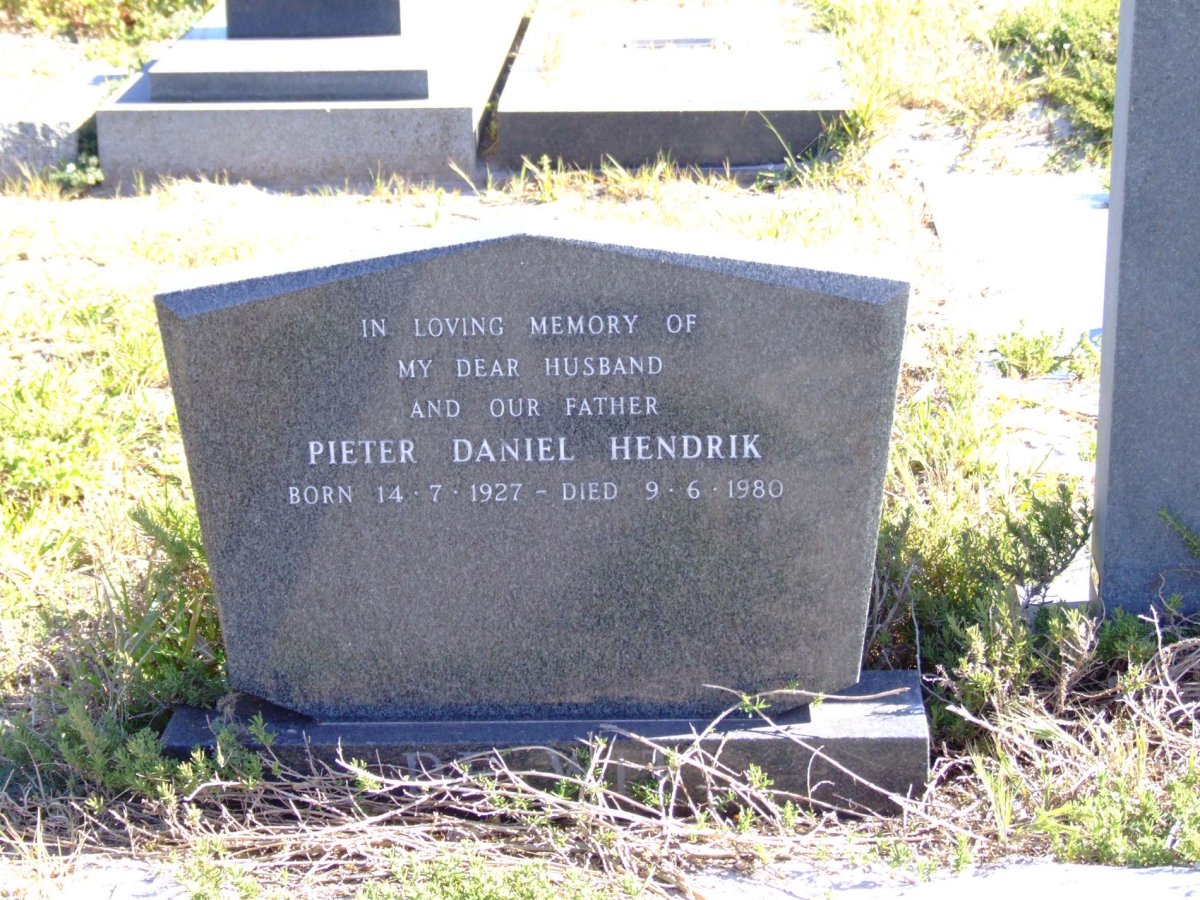 WIT Pieter Daniel Hendrik, de 1927-1980