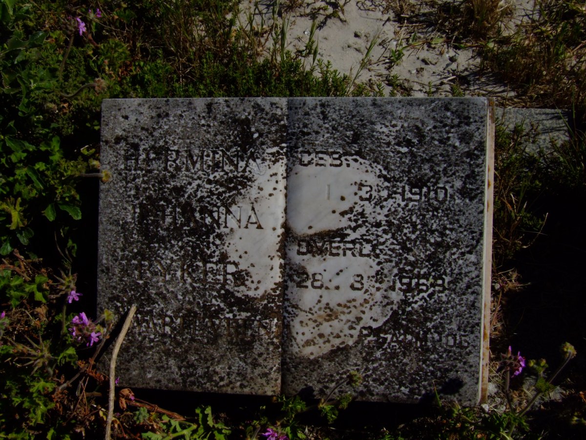 BYKER Hermina Johanna Byker 1910-1968