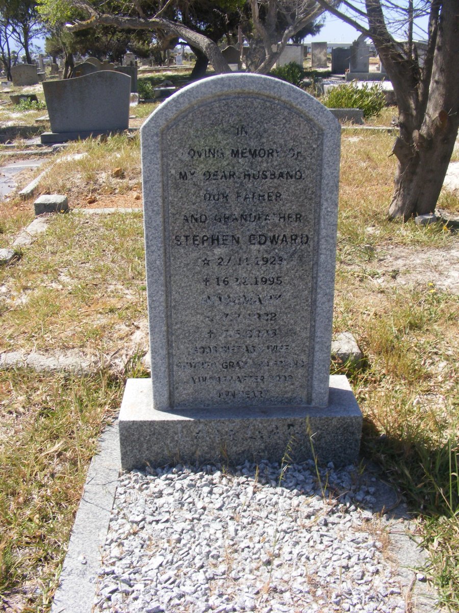 LATEGAN Stephen Edward 1923-1995 &amp; Rosemary 1922-