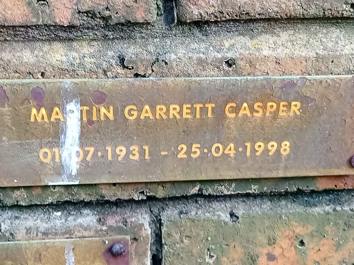 CASPER Martin Garrett 1931-1998
