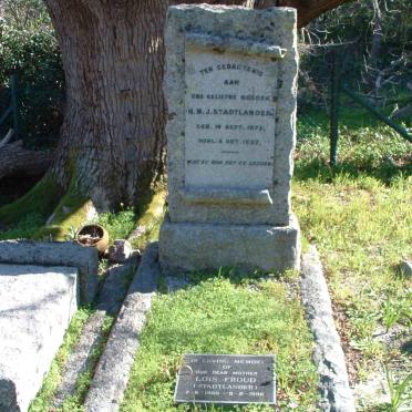 STADTLANDER Lois Froud 1908-1996