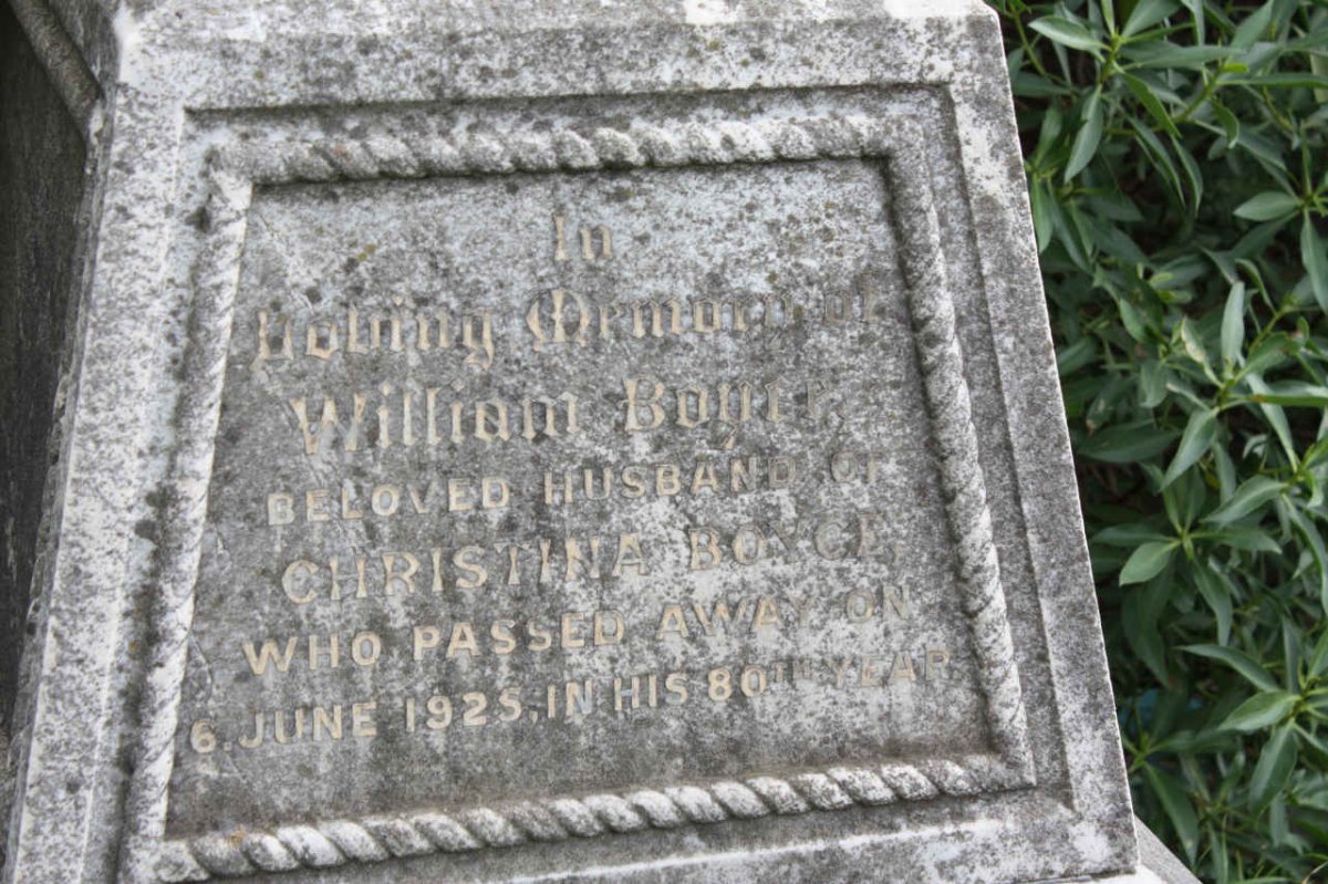 BOYCE William -1925
