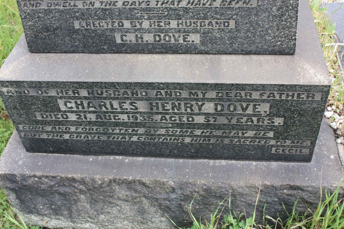 DOVE Charles Henry -1935