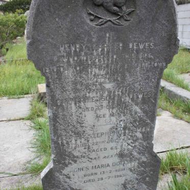 DOLLMAN Arthur Stephen -1945 &amp; Agnes Maria 1881-1965 :: DEWES Henry Carter -1912 &amp; Catherine Sophia -1917