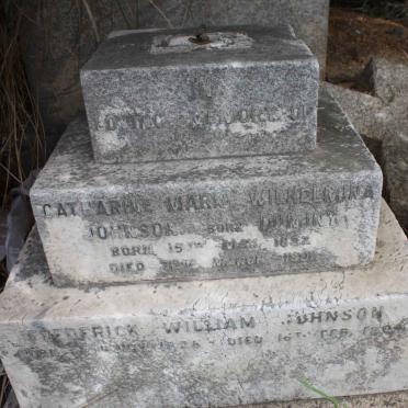JOHNSON Fredrick William  1877-1944 :: JOHNSON Catharine Maria Wilhelmina nee DUMINY 1827-1901