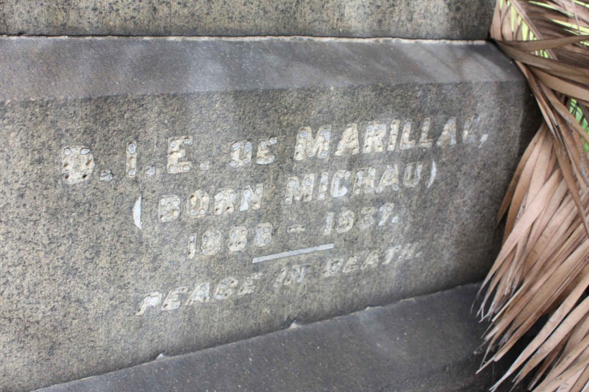 MARILLAC D.I.E., de nee MICHAU 1888-1937