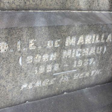 MARILLAC D.I.E., de nee MICHAU 1888-1937