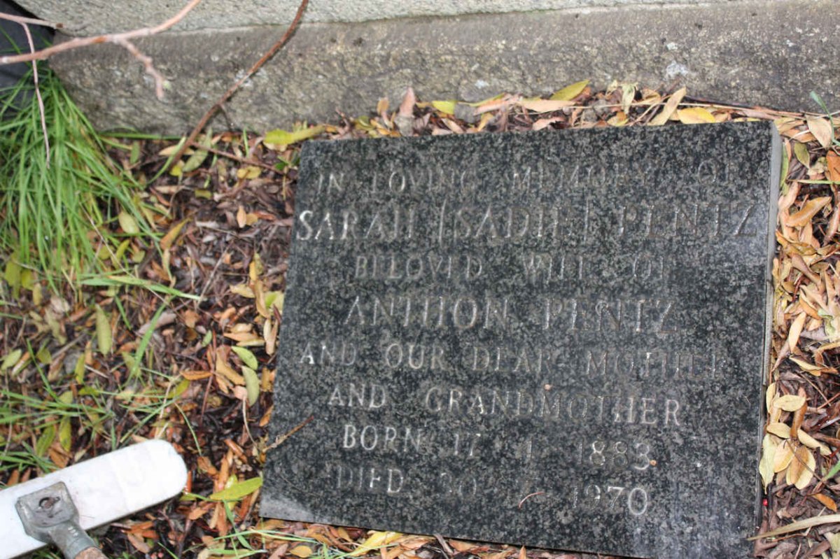 PENTZ Sarah 1883-1970
