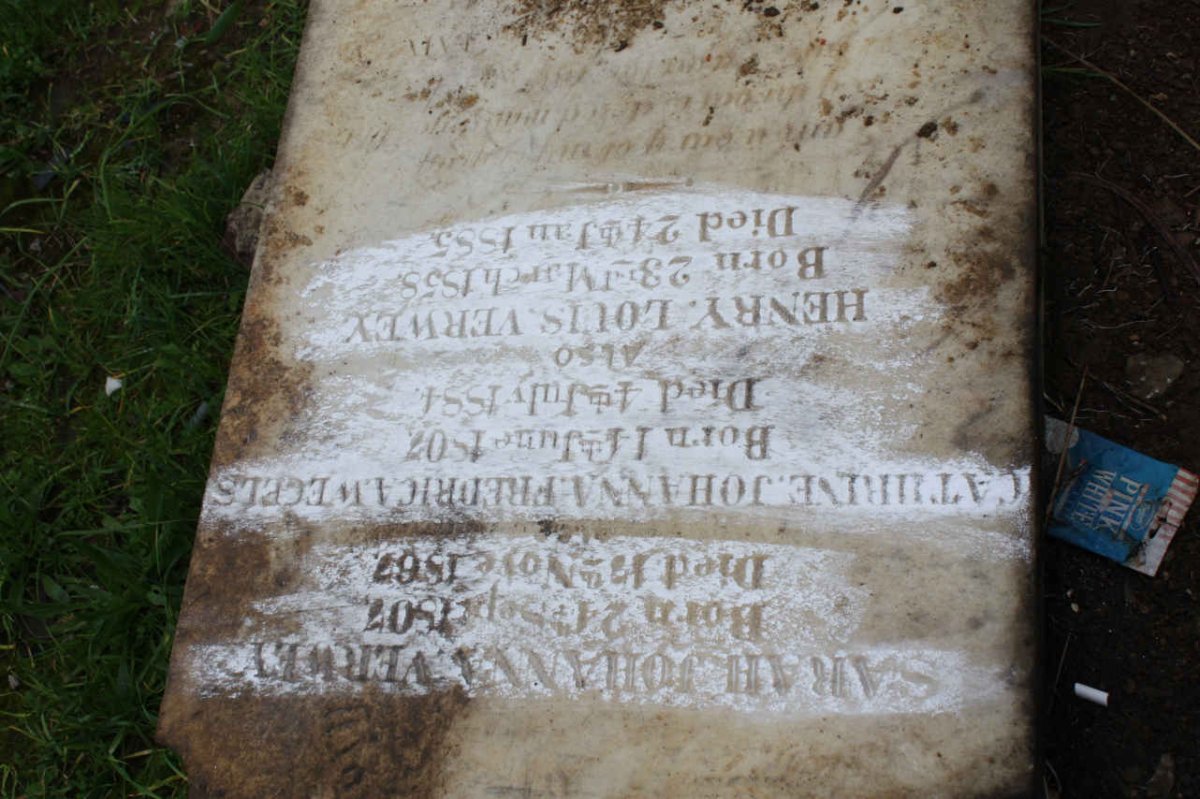 VERWEY Sarah Johanna 1807-1867 :: WEGELS Cathrine Johanna Fredrica 1807-1884 :: VERWEY Henry Louis 1858-1885