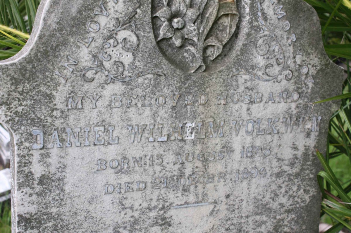 VOLKWYN Daniel Wilhelm 1848-1894