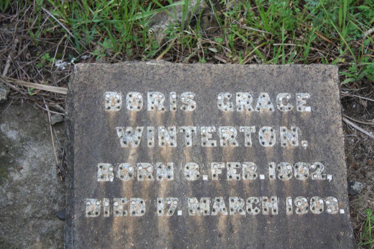 WINTERTON Doris Grace 1902-1909