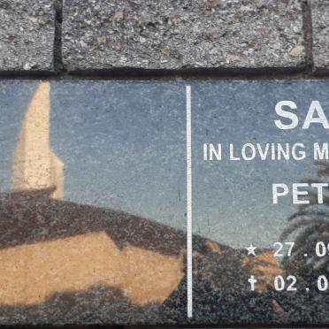 SAM Peter 1931-2018