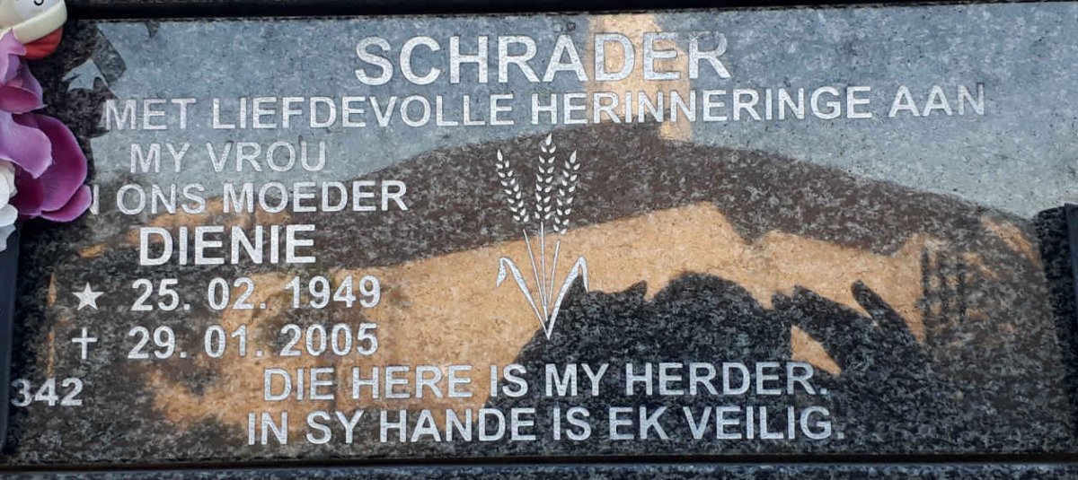 SCHRADER Dienie 1949-2005